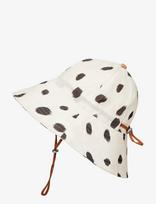Elodie Details - Sun Hat Dalmatian Dots Grande 6-12M - Saulės skrybėlė - Balta