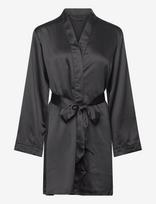 Hunkemöller - Kimono Satin - Kimono - Juoda