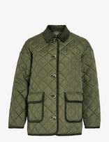 Vila - Viango L/S Jacket/Tb - Dygsniuota striukė - Žalia