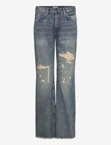 Weekday - Helix Low Rise Regular Flared Leg Jeans - Platūs džinsai - Mėlyna
