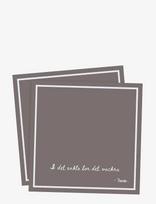 ERNST - Paper Napkin - Popierinės servetėlės - Smėlio
