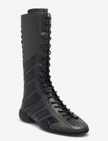 MIISTA - Imogen Grey Navy Lace Sneaker Boots - Ilgaauliai batai - Pilka