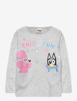 Bluey - Tshirt - Ilgarankoviai marškinėliai - Pilka