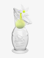 Haakaa - Haakaa Brystpumpe - 150 Ml Med Blomsterstopper - Krūtų pompos ir priedai - Žalia