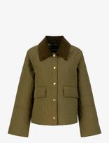 Barbour - Barbour Kirby Quilt - Striukė - Chaki spalva