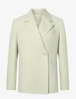 Malina - Yelena Asymmetric Blazer - Vieneilės striukės - Žalia