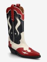 Tommy Hilfiger - Archive Cowboy Boot Leather - Kaubojų batai - Raudona