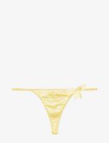 ROTATE - Thong With Mid-Waist - Stringai - Geltona