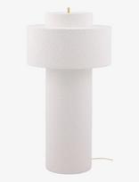 Globen Lighting - Floor Lamp Noah 45 White Bouclé - Toršeras - Balta