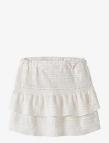 Name It - Nkfhaldora Skirt - Trumpas sijonas - Balta