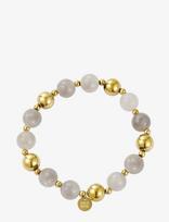 Bud To Rose - Kelly Bracelet Grey/Gold - Perlų apyrankė - Aukso
