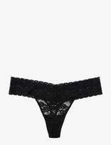 Lindex - Thong Low Waist - Stringai - Juoda