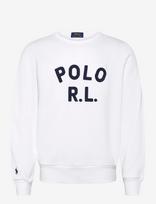 Polo Ralph Lauren - Logo Fleece Sweatshirt - Megztinis - Balta