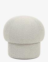 Design House Stockholm - Uno Pouf 50 Cm - Pufas - Kreminė spalva