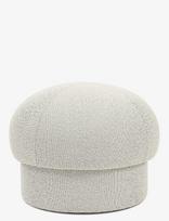 Design House Stockholm - Uno Pouf 65 Cm - Pufas - Kreminė spalva