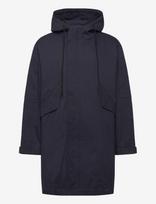 NEUW - Canvas Parka Indigo - Parka stiliaus striukė - Juoda