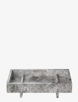 Blomus - Marble Tray - 30 X 18 Cm - Abento - Sharkskin - Dekoratyvinė lėkštė - Pilka