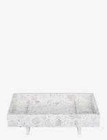 Blomus - Marble Tray - 30 X 18 Cm - Abento - Nimbus Cloud - Dekoratyvinė lėkštė - Balta