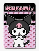 Mister License - Kuromi Fleece Blanket - Antklodė ir lovatiesė - Rožinė