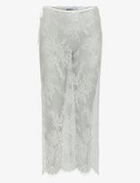Object - Objlira Lace Scarf Long Skirt 146 - Maxi sijonas - Balta