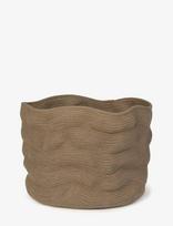 Lorena Canals - Stonewashed Basket Soil Brown - Sandėliavimo krepšys - Ruda