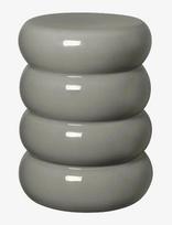Blomus - Ceramic Stool, Round - Ø 34 Cm - Toru - Elephant Skin - Taburetės ir suolai - Pilka