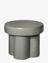 Blomus - Ceramic Stool, Low - Ø 40 Cm - Toru - Elephant Skin - Taburetės ir suolai - Pilka