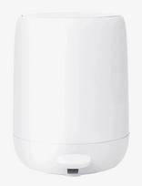 Blomus - Pedal Bin - Ø 23 Cm, 5 L - Sono - White - Popieriaus šiukšliadėžė - Balta