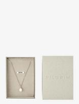 Pilgrim - Evena Gift Set, Necklace & Earstuds, Silver-Plated - Perlų vėriniai - Sidabro