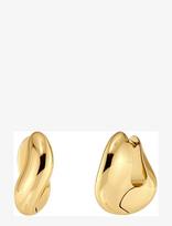 Edblad - Azura Hoops L Gold One Size - Auskarai - Aukso
