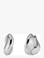 Edblad - Azura Hoops L Silver One Size - Auskarai - Sidabro