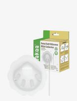 Haakaa - Haakaa Petal Soft Silicone Milk Collector - 1 Pc - Krūtų pompos ir priedai - Balta