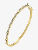 Bud To Rose - Crown Spike Bracelet Black/Silver - Apyrankė - Aukso