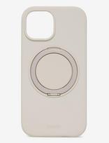 Holdit - Silicone Stand Case Iphone 16E/15 Mocha Brown - Telefono dėklas - Smėlio