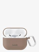 Holdit - Silicone Case Solid Airpods Pro 1&2 - Ausinių dėklas - Ruda