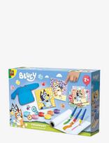 SES Creative - Bluey - Fingerpaint - Creations Mega Set - Piešimo priemonės - Mėlyna
