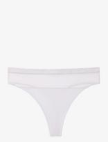Calvin Klein - Thong - Stringai - Balta