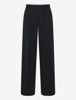 Annarr - Anrnorr 261 Wool Blend Trouser - Klasikinės kelnės - Juoda