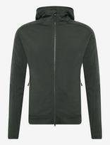 Knowledge Cotton Apparel - Dynamic Wool Fleece Hoodie - Vilnonė striukė - Chaki spalva