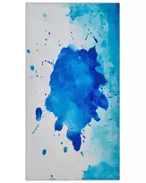 Kiliminis kilimėlis ODALAR mėlynas 80 x 150 cm