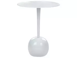 Pagalbinis staliukas EUCLA metalinis baltas