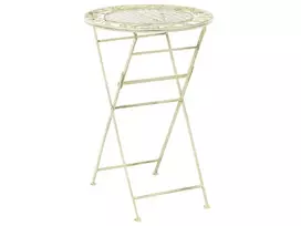 Sodo baro stalas BIVIO 60 cm 60 cm metalinis šviesiai žalias