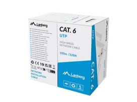 Lanberg LCU6-11CU-0100-S tinklo kabelis Pilka 100 m Cat6 U/UTP (UTP)