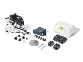 Skersinio pjovimo staklės Festool KSC 60 EB 5,0 I-Plus KAPEX; 2x18 V; 2x5,0 Ah akum.