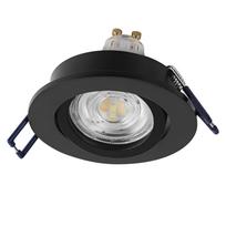 Išmanus įleidžiamas LED šviestuvas OSRAM SMART SP, 4,7W, RGBW, 350lm, GU10, juodas APP/pultas ø8,5cm