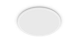 Plafoninis LED šviestuvas PHILIPS VALEN 32W 2200-6500K 4100lm, baltas Ø54,1x2,8cm su pultu
