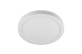 Paviršinė LED panelė GTV ORIS, 6 W, CCT 3000/4000/6000 K, 500 lm,  baltos sp, Ø12 cm