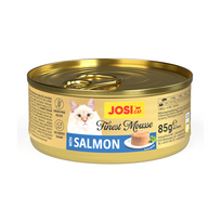 Konservuotas kačių ėdalas JOSICAT Finest Mousse, su lašiša, 85 g