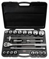 Galvučių komplektas KS Tools 3/4'' 19-50mm 21vnt