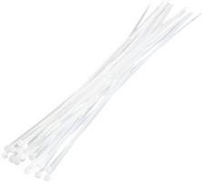 Kabelių dėtuvė Logilink Cable Tie, 400 x 4.8 mm, 100 vnt., skaidri sp.